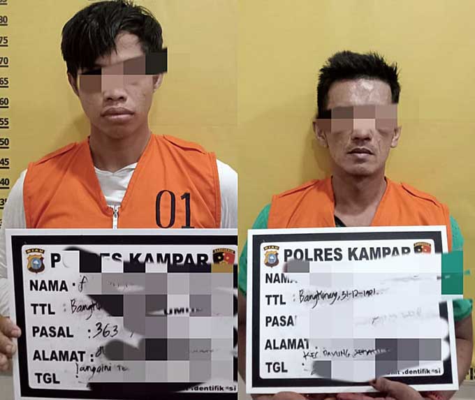 Dua Pemuda Diringkus Polisi, Diduga Curi Kursi KUA